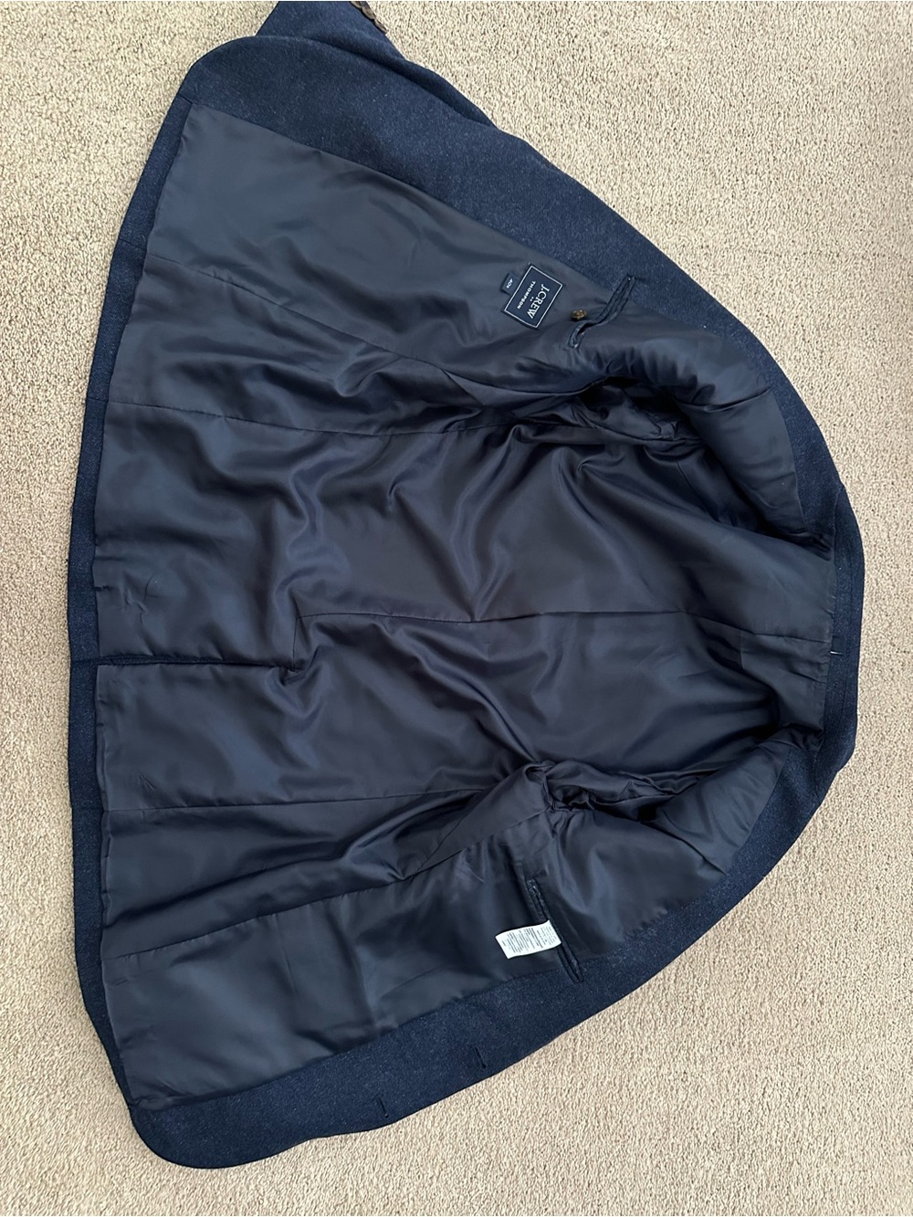 J. Crew Wool Thompson Blazer in Navy Blue - Fall / Office / Tailored - Picture 6 of 15